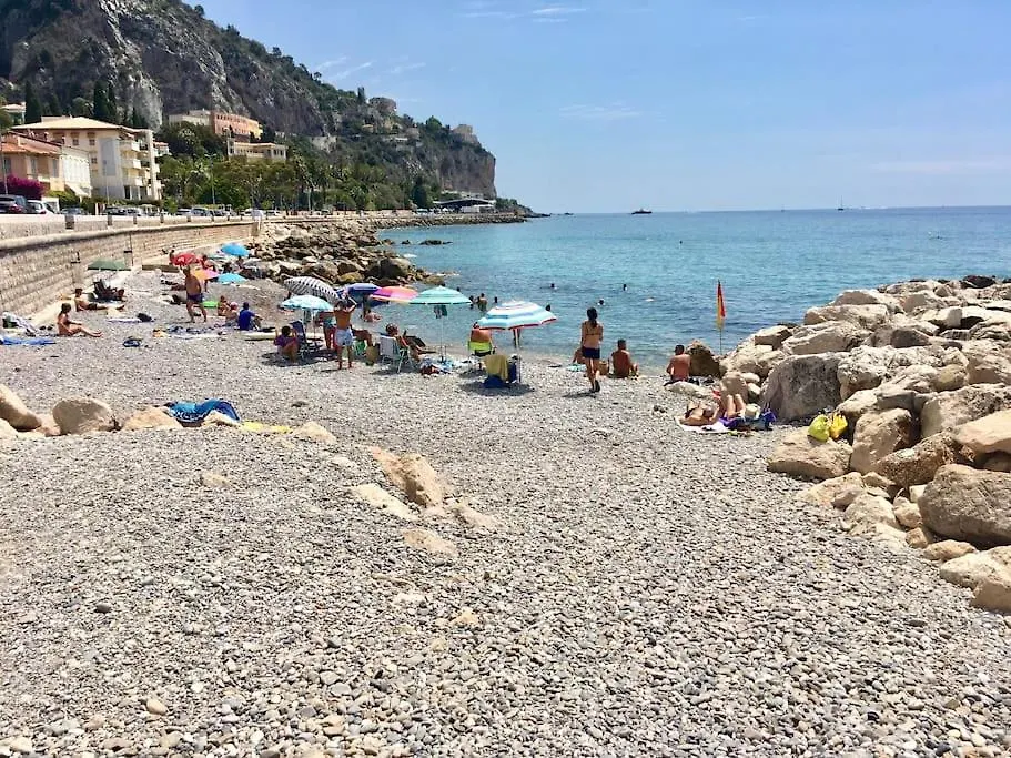 Bel Appartement Lumineux Joyeux Spacieux, Vue Mer Menton 0*,  France
